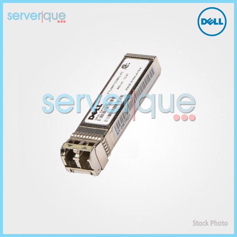 0WTRD1 Dell 10Gbps Multi-mode Fiber 10GBase-SR 300m 850nm LC Connector SFP+ Transceiver Module