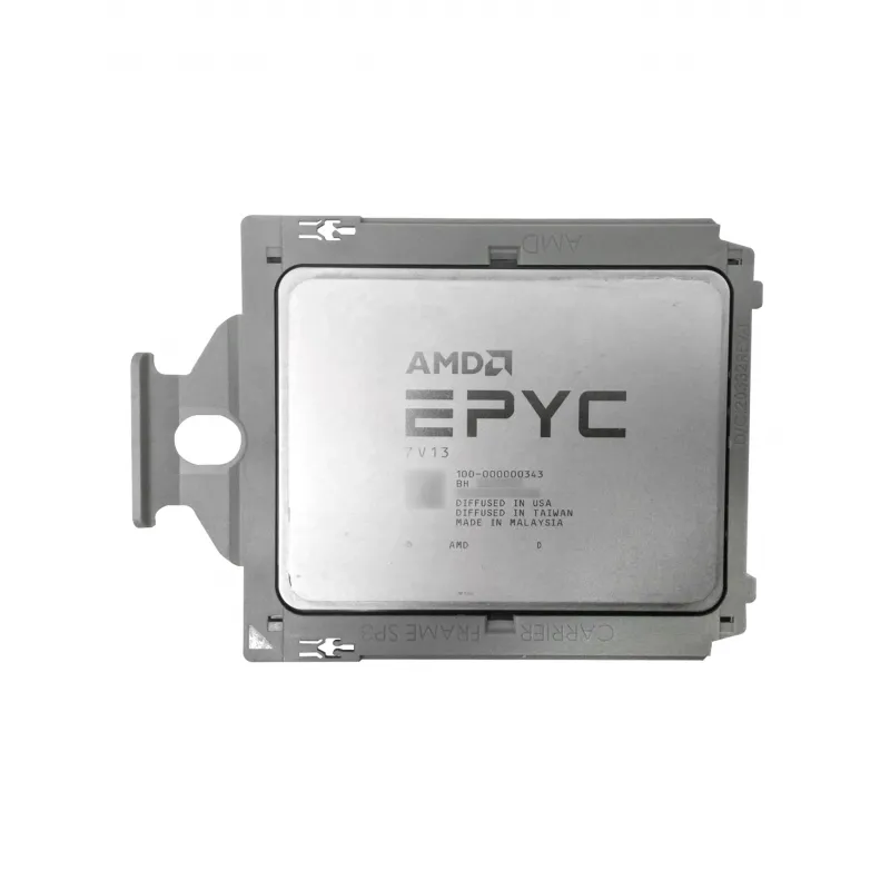 100-000000343 AMD EPYC 7V13 64-Core 2.45GHz 280W SP3 256MB "UNLOCKED" Processor – ServerQue 100-000000343 AMD EPYC 7V13 64-Core 2.45GHz 280W SP3 256MB "UNLOCKED" Processor – ServerQue