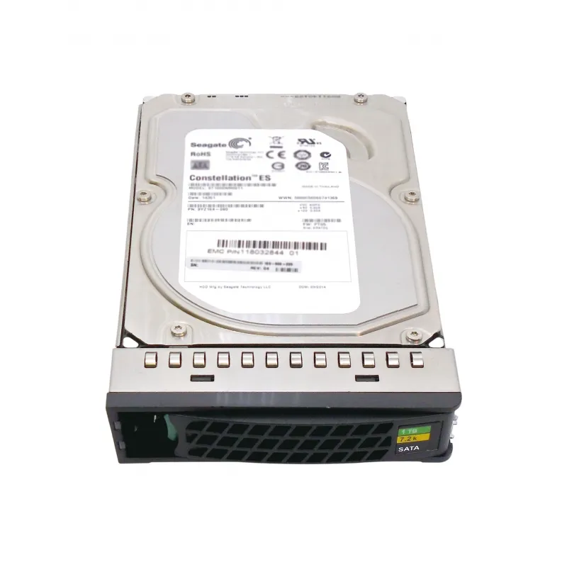 105-000-220 EMC 1TB 7.2K RPM SATA 3.5in Hard Drive for VNX Control Station 105-000-220 EMC 1TB 7.2K RPM SATA 3.5in Hard Drive for VNX Control Station