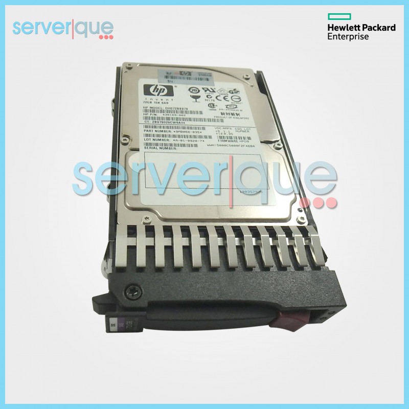 431935-B21 HP 72GB 3G S-P SAS 15K RPM 2.5" SFF  Hot Plug Hard Drive