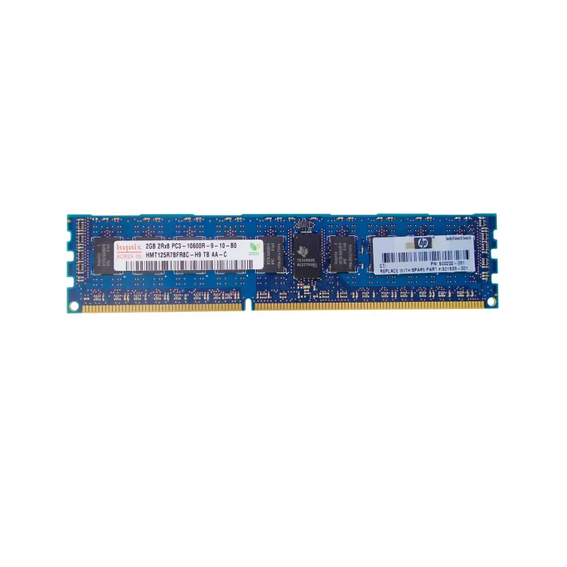 500656-B21 HP 2GB DDR3-1333 Dual Rank x8 PC3-10600R-9 Memory Kit