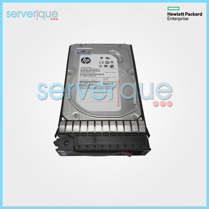 507614-B21 HP 1TB 6G SAS 7.2K rpm LFF 3.5-inch Dual Port Midline Hard Drive 507614-B21 HP 1TB 6G SAS 7.2K rpm LFF 3.5-inch Dual Port Midline Hard Drive
