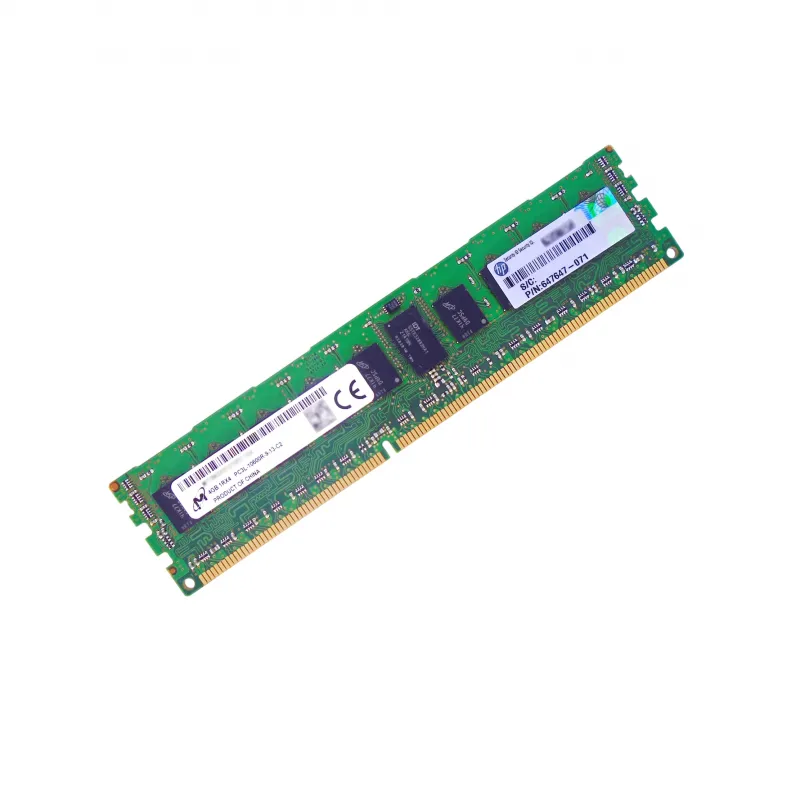 647893-B21 HP 4GB Single Rank PC3L-10600R DDR3-1333 Registered CAS-9 Memory 647893-B21 HP 4GB Single Rank PC3L-10600R DDR3-1333 Registered CAS-9 Memory