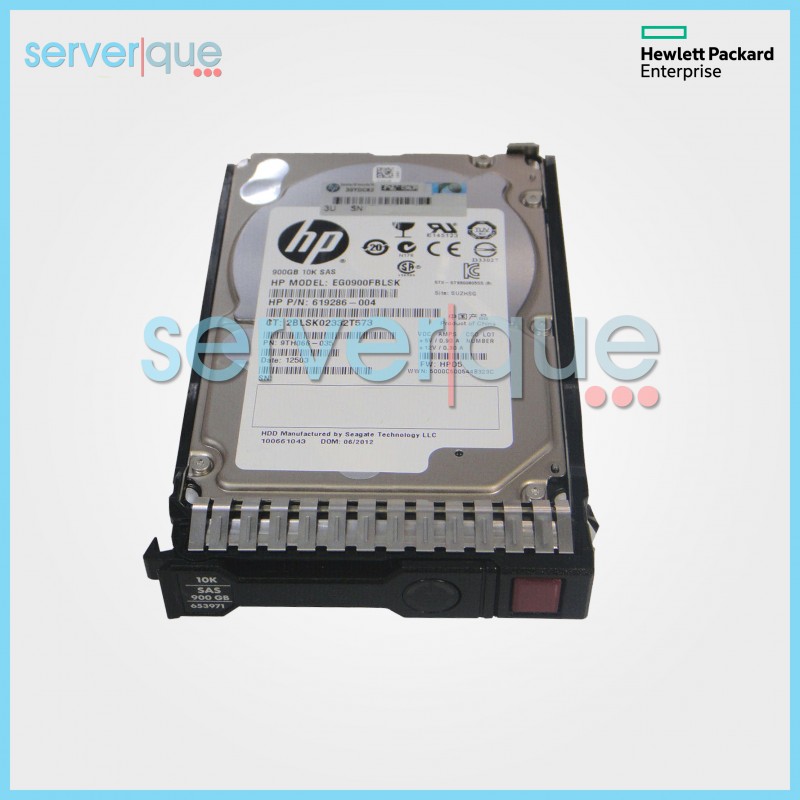 652589-B21 HP 900GB 10K 6G SAS 2.5-Inch SFF HDD w/ Smart Carrier Hard Drive