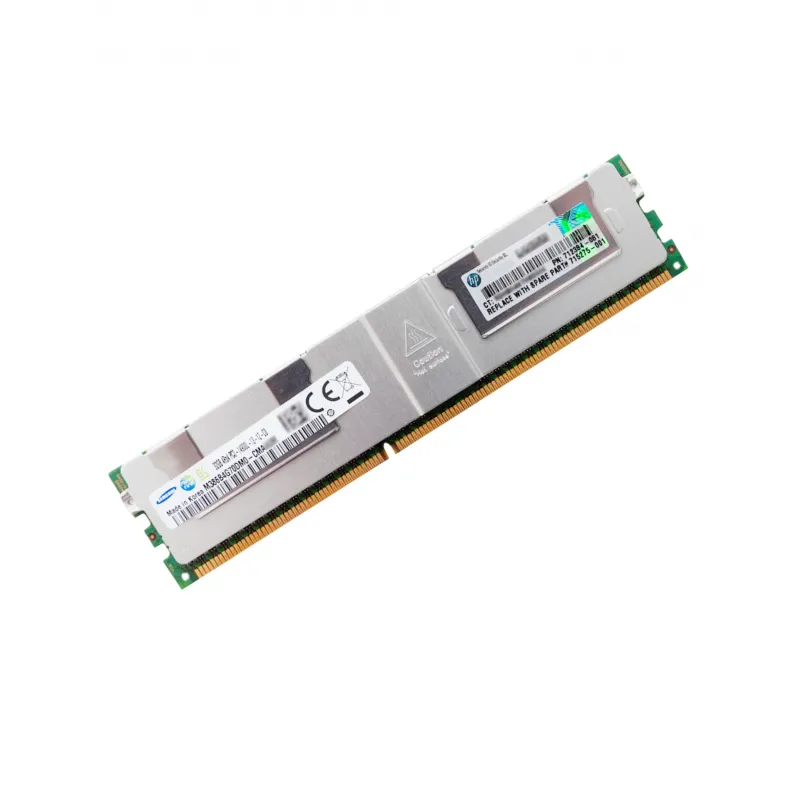 708643-B21 HP 32GB (1x32GB) Quad Rank x4 PC3-14900L DDR3-1866 Load Reduced CAS-13 Memory Kit 708643-B21 HP 32GB (1x32GB) Quad Rank x4 PC3-14900L DDR3-1866 Load Reduced CAS-13 Memory Kit