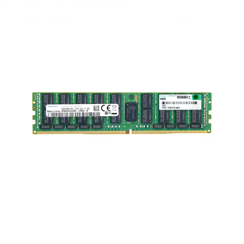 726722-B21 HP 32GB (1x32GB) Quad Rank x4 DDR4-2133 CAS-15-15-15 Load Reduced Memory Kit 726722-B21 HP 32GB (1x32GB) Quad Rank x4 DDR4-2133 CAS-15-15-15 Load Reduced Memory Kit