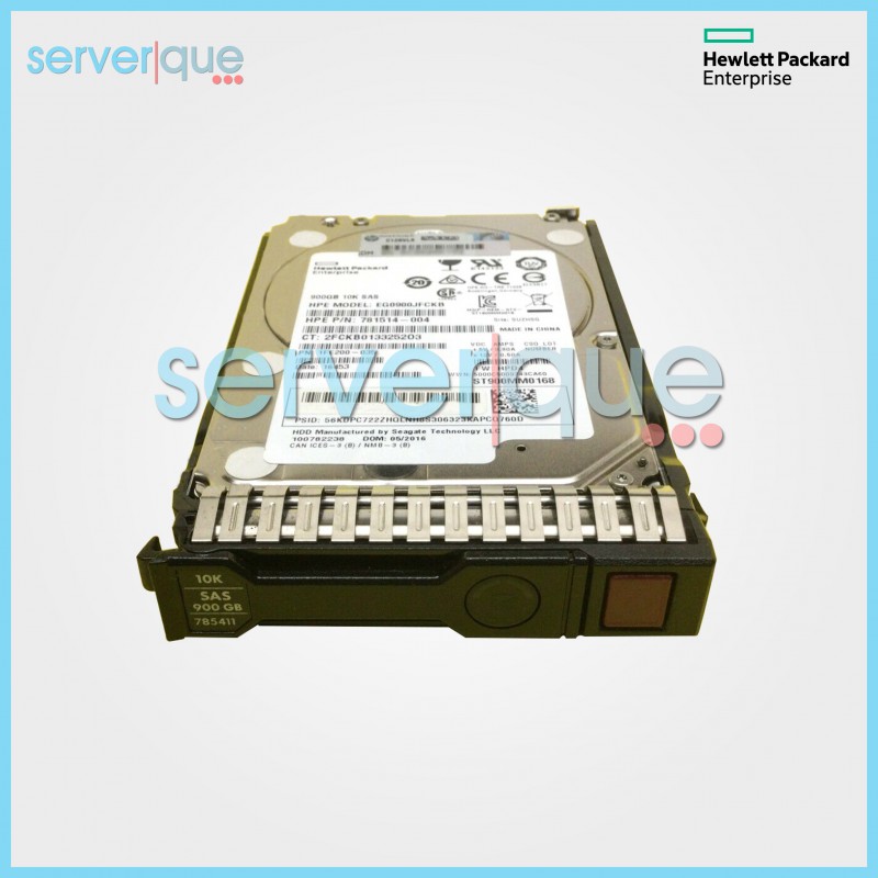 785069-B21 HP 900GB 12G SAS 10K rpm SFF 2.5-inch SC Enterprise Hard Drive