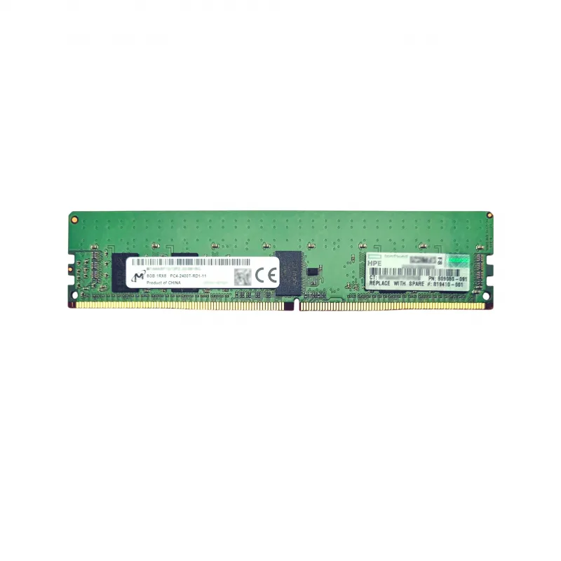 805347-B21 HP 8GB (1x8GB) Single Rank x8 DDR4-2400 CAS-17-17-17 Registered Memory Kit 805347-B21 HP 8GB (1x8GB) Single Rank x8 DDR4-2400 CAS-17-17-17 Registered Memory Kit