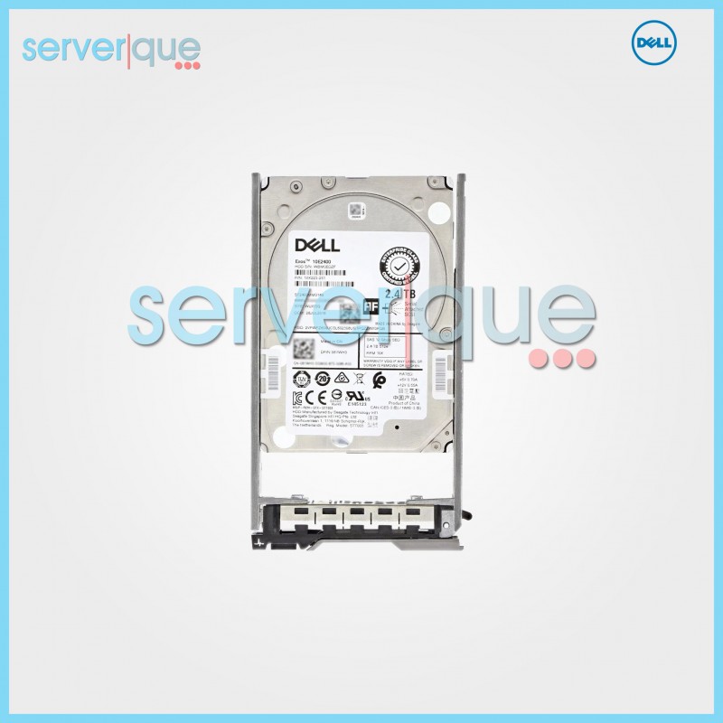 8YWH3 Dell 2.4TB 10K 12Gbps SAS 2.5" SED 512e Hard Drive