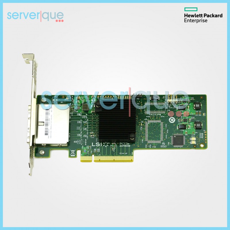617824-001 HP Modular Smart Array SC08e 2-ports Ext PCIe x8 SAS HBA