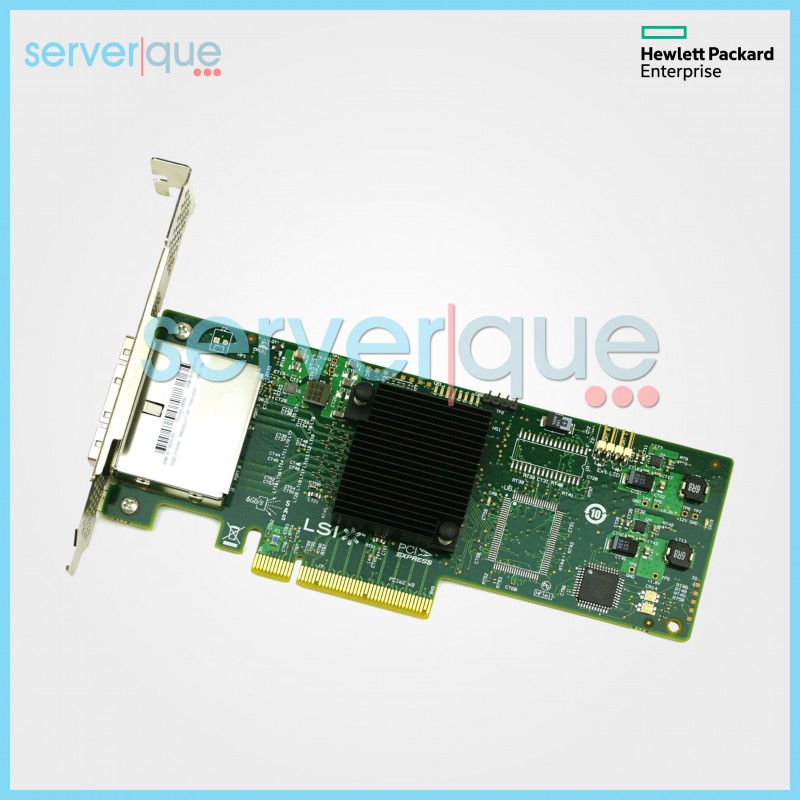 614988-B21 HP Modular Smart Array SC08e 2-ports Ext PCIe x8 SAS HBA