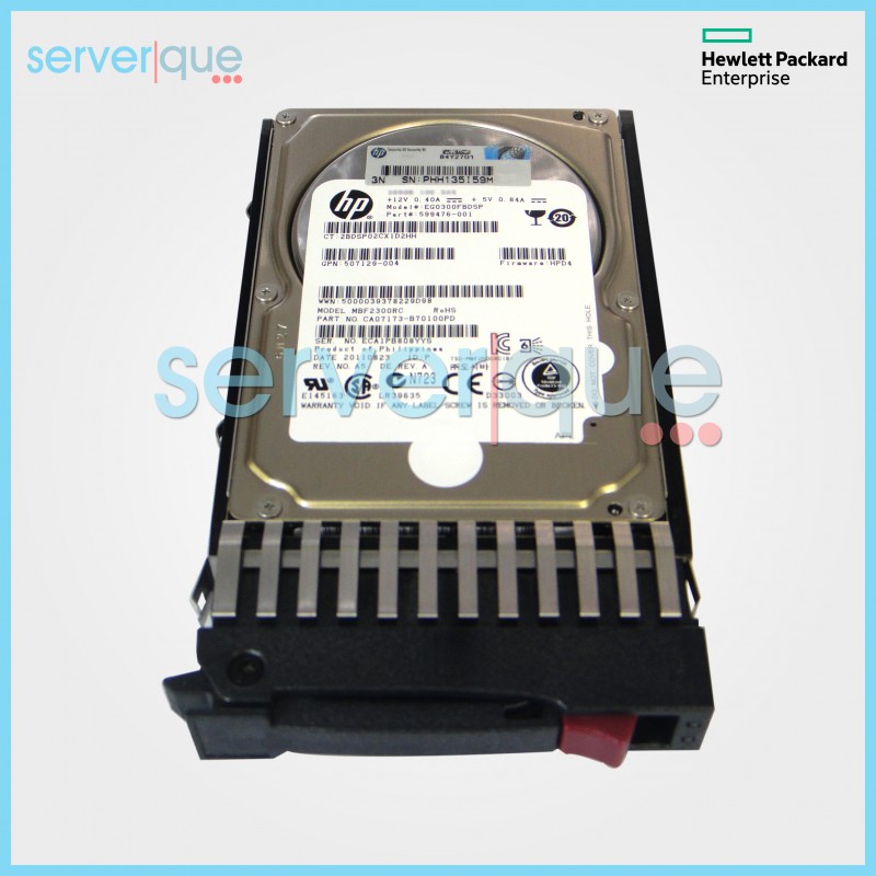 765451-001 HP 1TB 7.2K 3G SC SATA RPM 2.5" SFF Midline Hard Drive