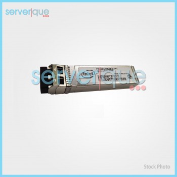 E10GSFPSR Intel 10Gbps Multi-mode Fiber 10GBase-SR Dual Rate LC SFP+ Transceiver