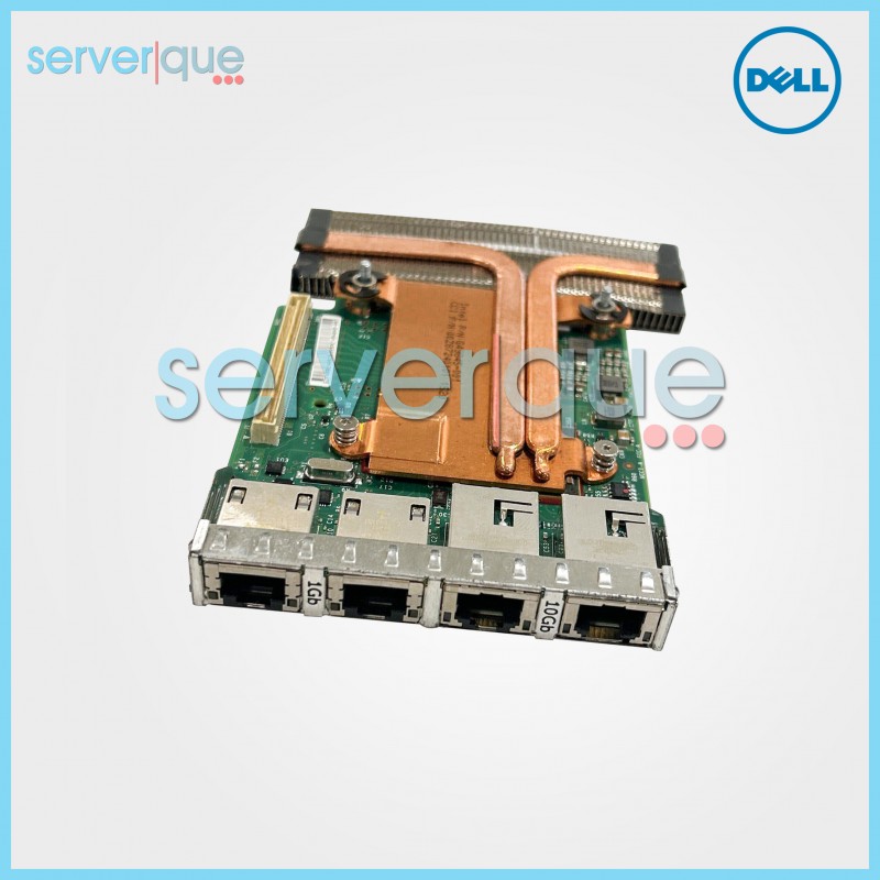 99GTM Dell Intel X540 I350 2x10GBe 2x1GBe RJ45 Network Daughter Card