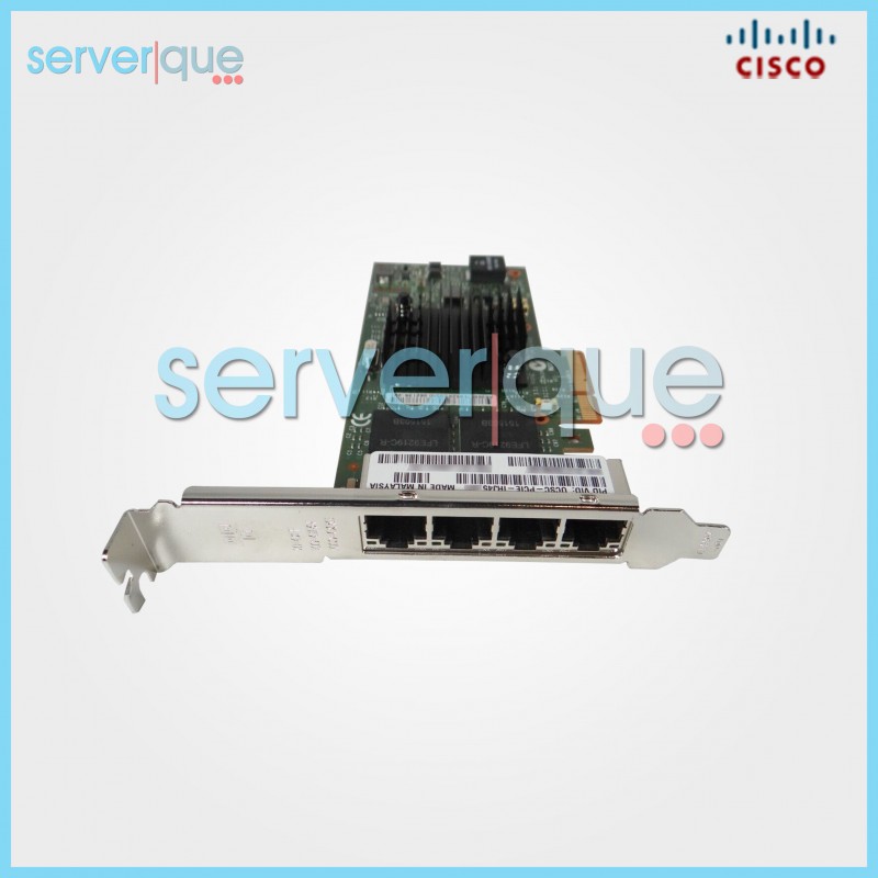 UCSC-PCIE-IRJ45 Cisco I350-T4 1Gbps Quad Port PCI e Network Adapter