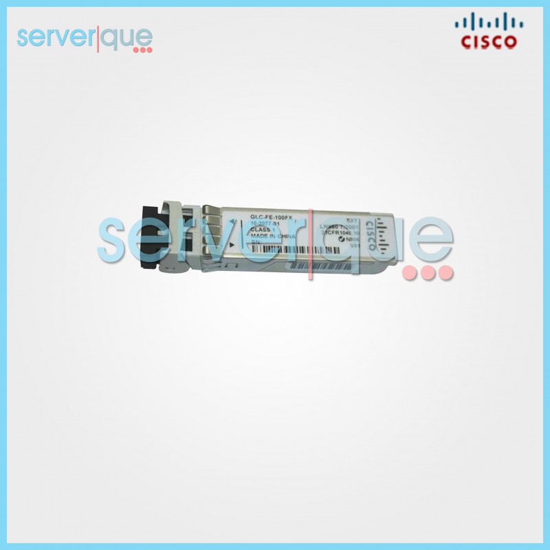 GLC-FE-100FX Cisco 100Mbps 100Base-FX Multi-mode Fibre 1310nm SFP Transceiver GLC-FE-100FX Cisco 100Mbps 100Base-FX Multi-mode Fibre 1310nm SFP Transceiver