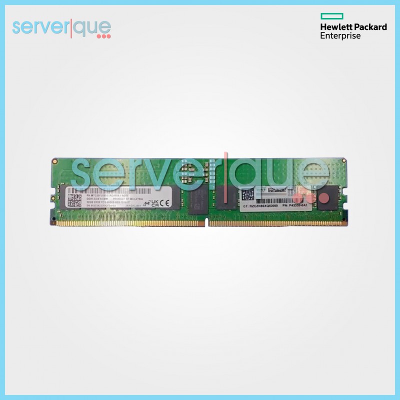HPE P43328-B21 32GB PC5-38400 DDR5-4800MHz Dual Rank CL40 1.1V ECC Reg Memory