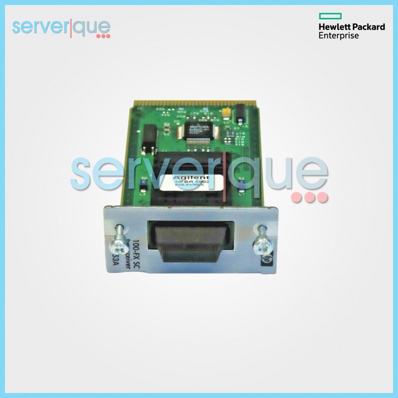 J4853A HP ProCurve 100Mbps 100Base-FX Multi-mode Fiber 2km 1300nm Transceiver J4853A HP ProCurve 100Mbps 100Base-FX Multi-mode Fiber 2km 1300nm Transceiver