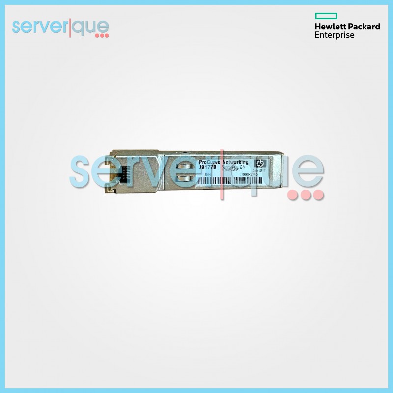 J8177B HP ProCurve 1Gbps 1000Base-T Copper 100m SFP Transceiver Module