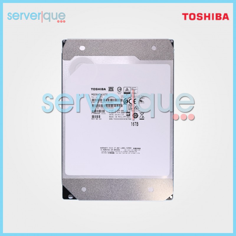 MG08ACA16TE Toshiba 16TB 7.2K SATA 6Gbps 3.5" Internal Hard Drive
