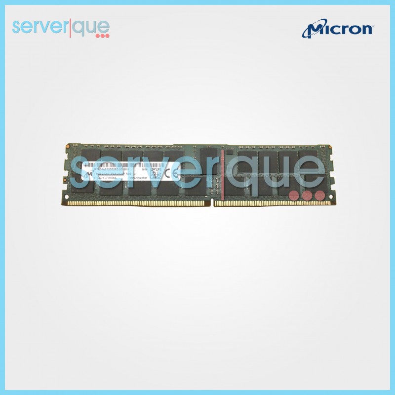 MTA36ASF2G72PZ-2G1 Micron 16GB PC4-17000 DDR4-2133MHz ECC Registered CL15 288-Pin DIMM 1.2V Dual Rank Memory Module