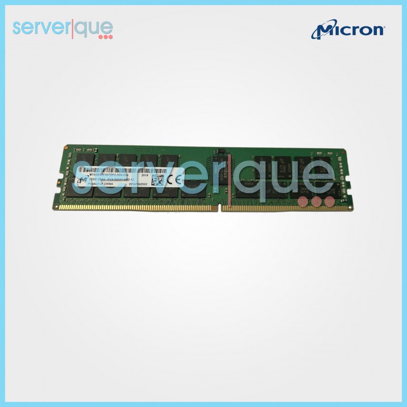 MTA36ASF4G72PZ-2G9 Micron 32GB Dual Rank PC4-23400 DDR4-2933MHz ECC Reg Memory