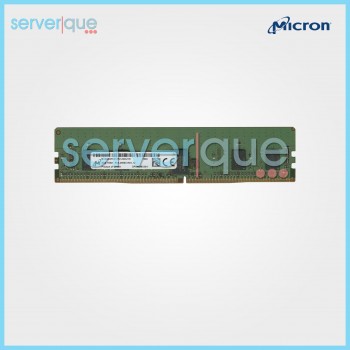 MTA9ASF1G72PZ-2G6 micron 8GB PC4-21300 DDR4-2666MHz ECC Reg Single Rank Memory
