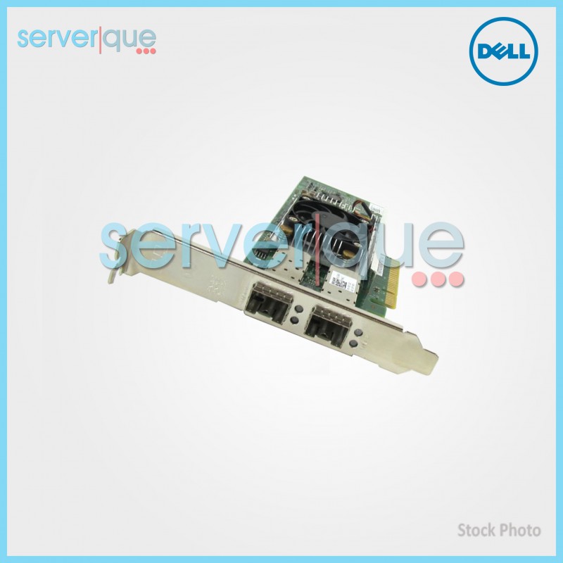 Y40PH Dell Broadcom 10Gbps PCIe 2.0 X8 10GBase-X Dual-Ports SFP+ Network Adapter