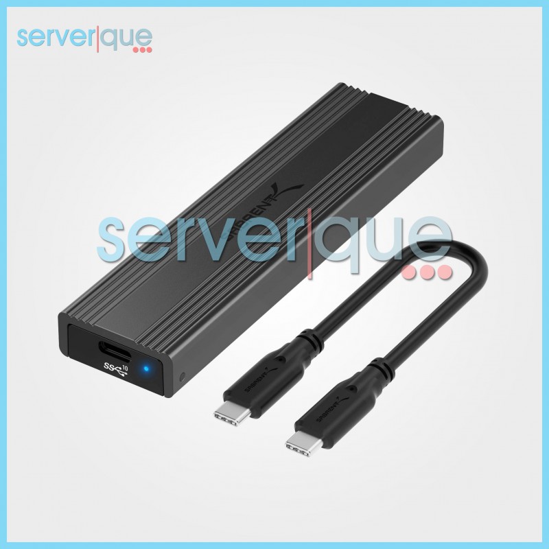 EC-SNVE Sabrent USB 3.2 Tool-Free Type-C Enclosure For M.2 PCIe NVME SATA SSD