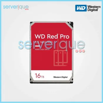 WD161KFGX Western Digital Red Pro 16TB SATA 7.2K 6Gb/s 3.5" Internal Hard Drive
