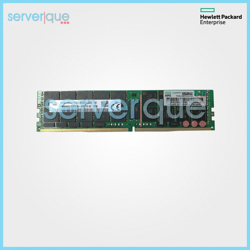 P00926-B21 HPE 64GB 4Rx4 Quad Rank DDR4-2933 CL21 LRDIMM Smart Memory