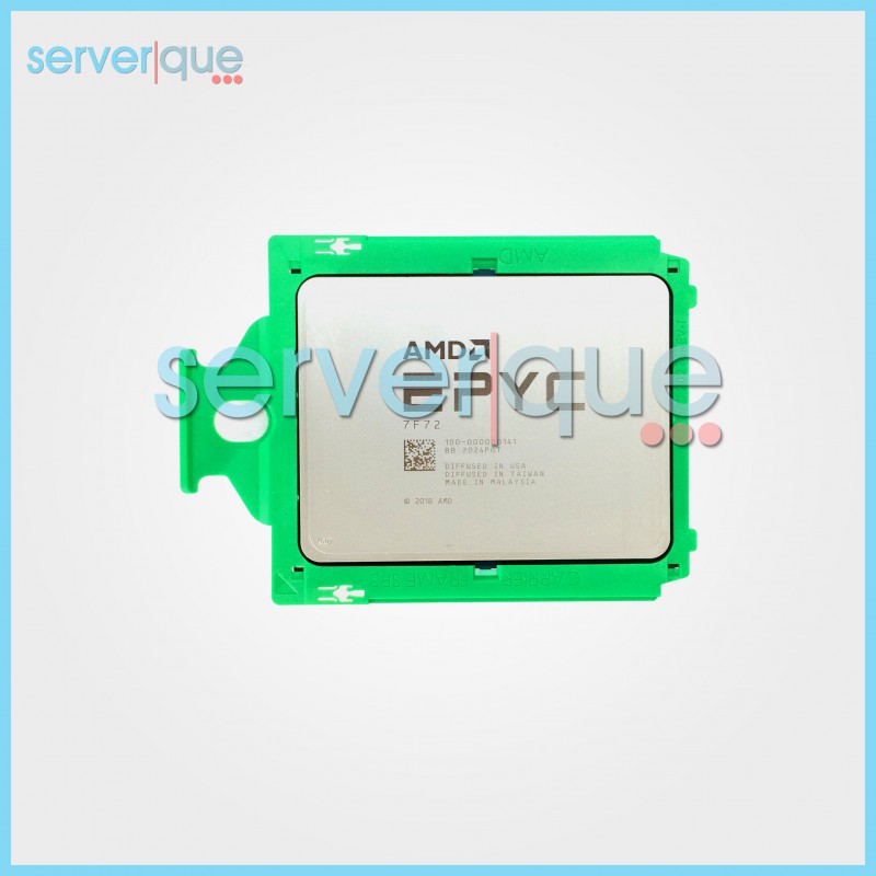 100-000000141 AMD EPYC 7F72 24-Core 3.20GHz 192MB 240W SP3 Processor