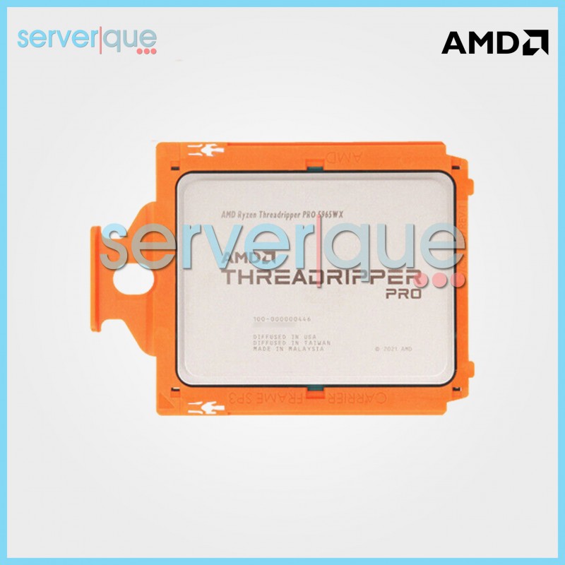 100-000000446 AMD RYZEN THREADRIPPER PRO 24 CORE 3.8GHZ 128MB 280W PROCESSOR 100-000000446 AMD RYZEN THREADRIPPER PRO 24 CORE 3.8GHZ 128MB 280W PROCESSOR