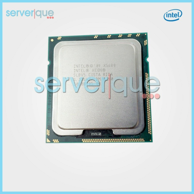 SLBV5 Intel Xeon X5680 6-Core 3.33GHz 6.40GT/s 12MB Processor AT80614005124AA