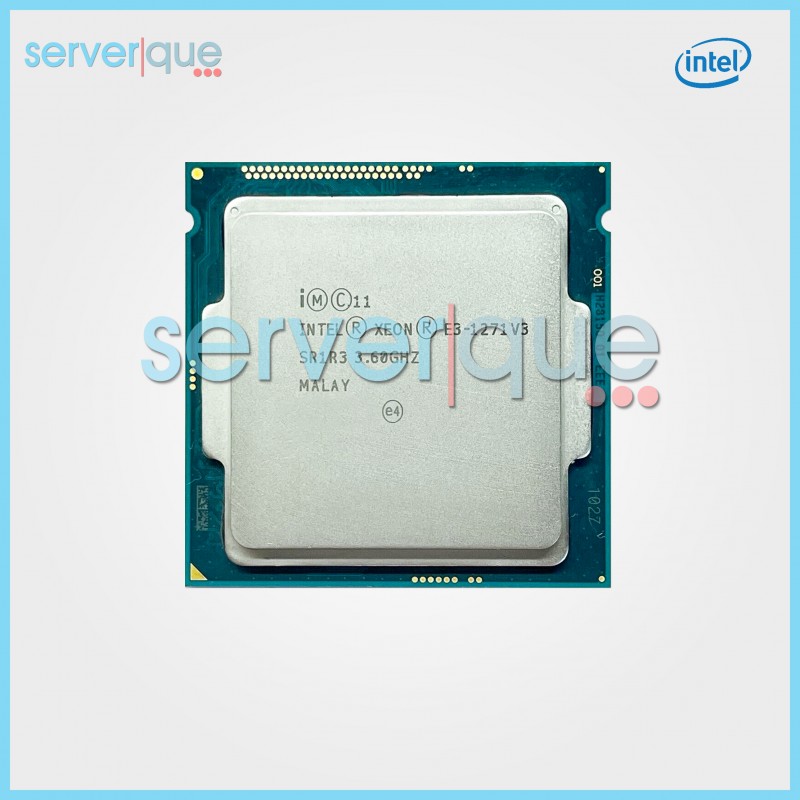 SR1R3 Intel Xeon E3-1271 V3 Quad Core 3.60GHz 8MB 80W FCLGA1150 Processor