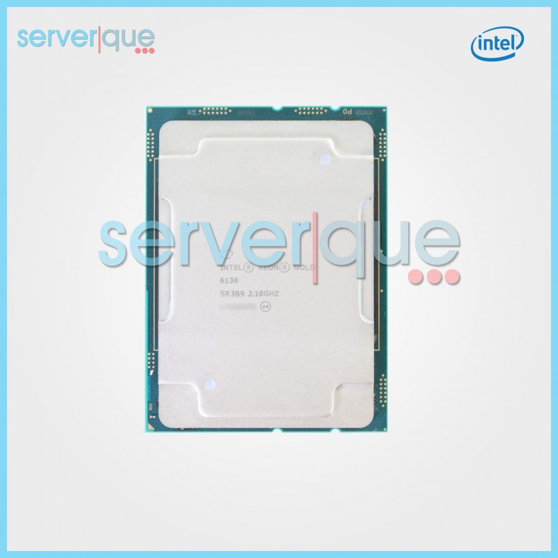 SR3B9 Intel Xeon Gold 6130 16-Core 10.40GT/s 2.10GHz 22M L3 LGA3647 Processor