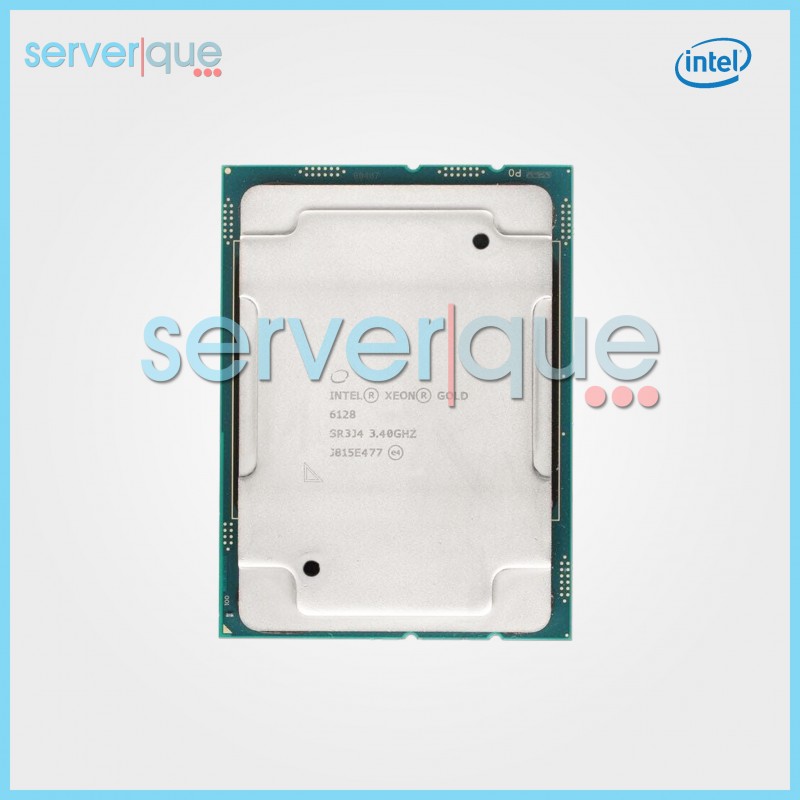 SR3J4 Intel Xeon Gold 6128 6 Core 3.40GHz 19.25MB 115W FCLGA3647 Processor
