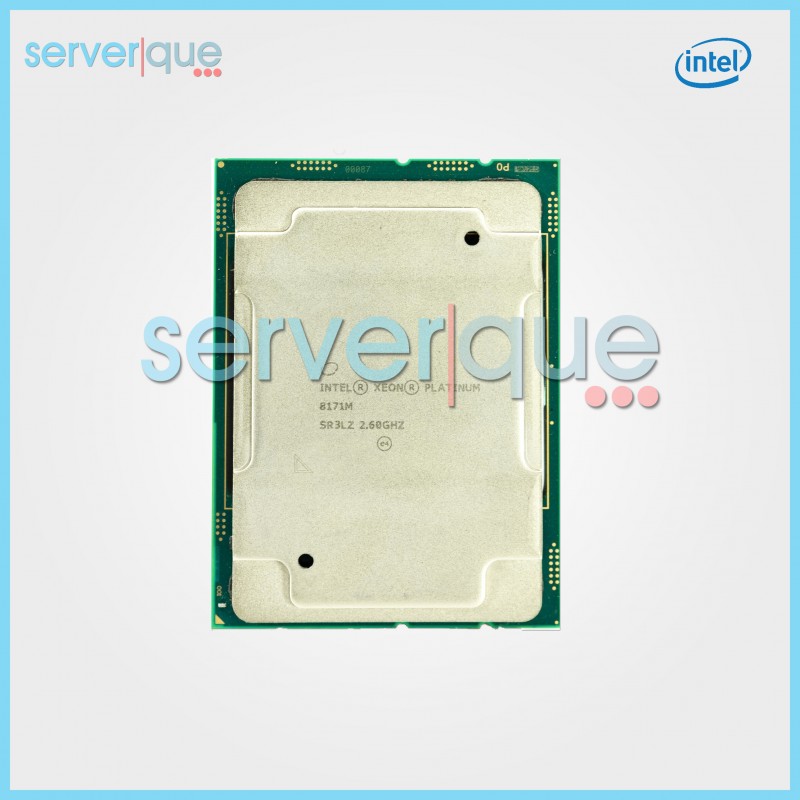 SR3LZ Intel Xeon Platinum 8171M 26-Core 2.60GHz 35.75MB 205W FCLGA3647 Processor