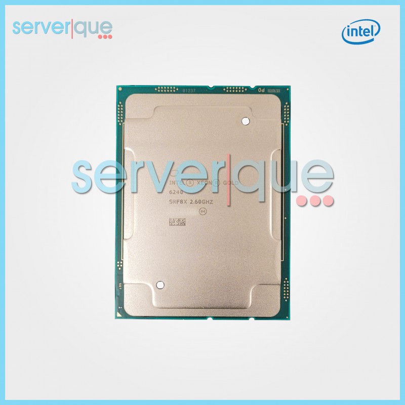 SRF8X Intel Xeon Gold 6240 18-Core 2.60GHz 24.75MB 150W FCLGA3647 Processor