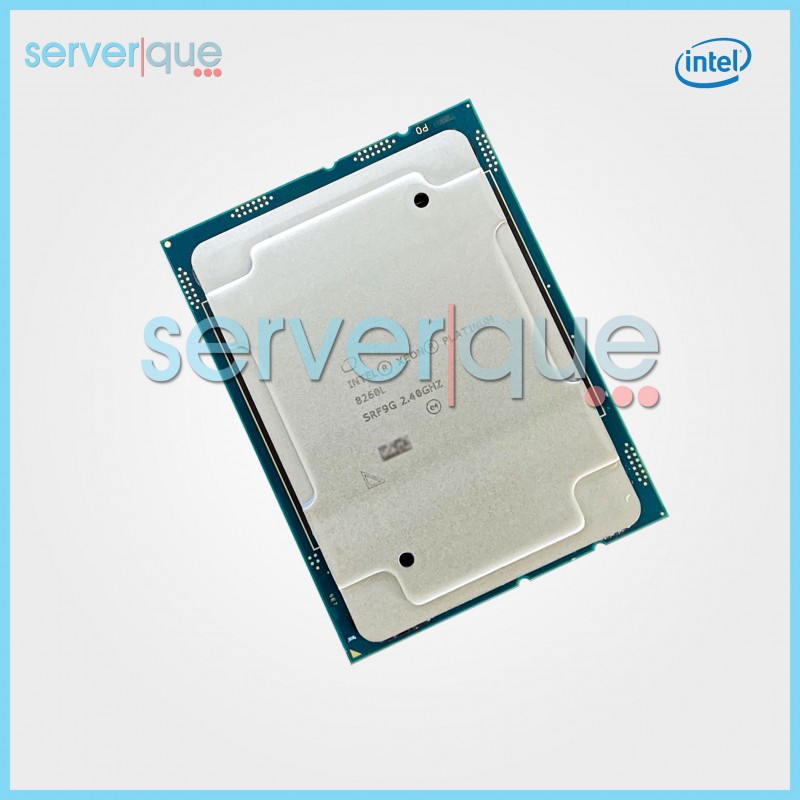 Intel SRF9G Xeon Platinum 8260L 24-Core 2.4GHz 35.75MB 165W FCLGA3647 Processor