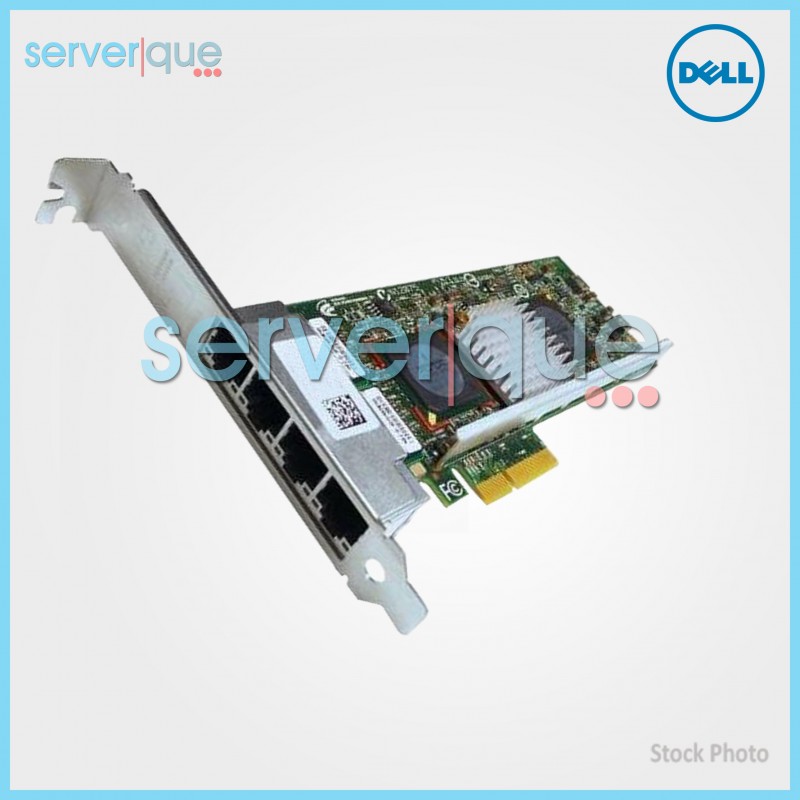 R519P Dell Broadcom 5709 1Gbp/s PCI-e x4 1000Base-X Quad-Ports Network Adapter