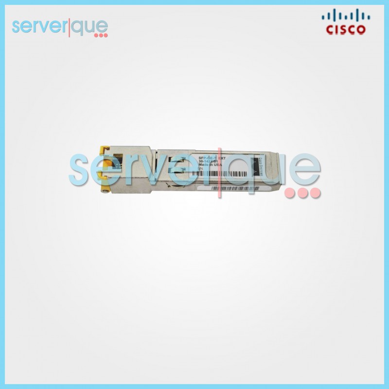 SFP-GE-T Cisco 1000Base-T Gigabit Ethernet 100m SFP (mini-GBIC) Transceiver