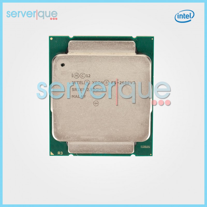 SR1XP Intel Xeon E5-2680 v3 12-Core 2.50 GHz 30M Cache 9.6 GT/s QPI Processor