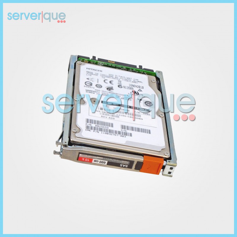 005049250 EMC 600GB 10K RPM SAS 6Gbps 16MB 2.5" Hard Drive for VNX5500 5700