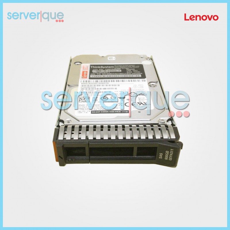 00YK011 Lenovo 600GB 15K 12Gbps SAS 2.5" 512n Internal Hard Drive 00YK011 Lenovo 600GB 15K 12Gbps SAS 2.5" 512n Internal Hard Drive