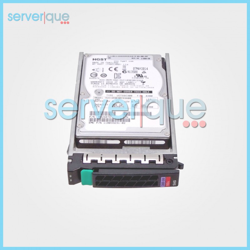 118033231-02 EMC 300GB 10K RPM 2.5" SAS Hard Drive for Recover Point