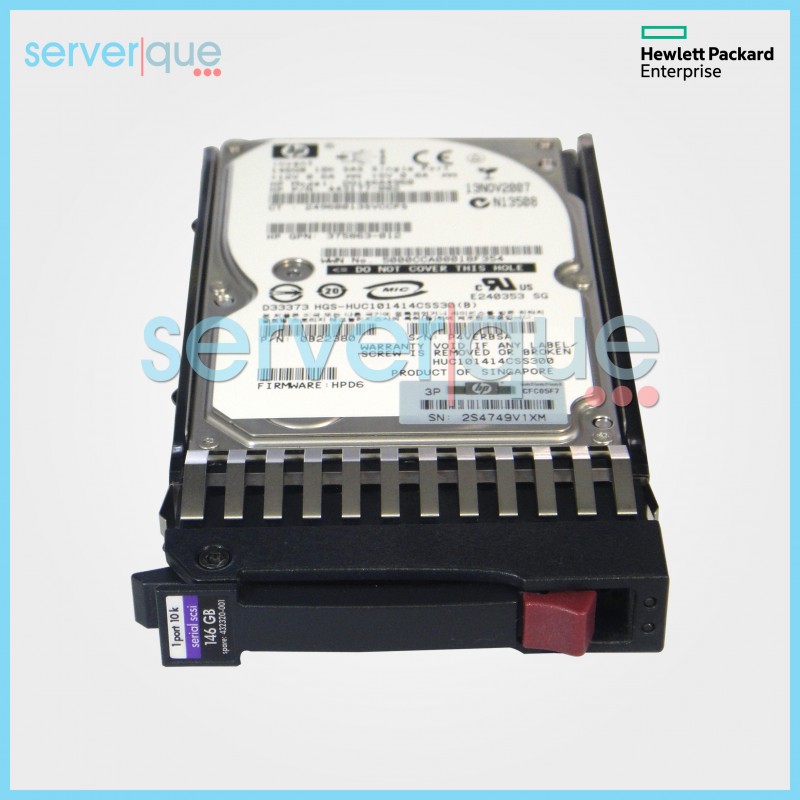 431954-003 HP 146GB 2.5" SFF SAS 10K RPM 3G S-P Hot Plug Hard Drive
