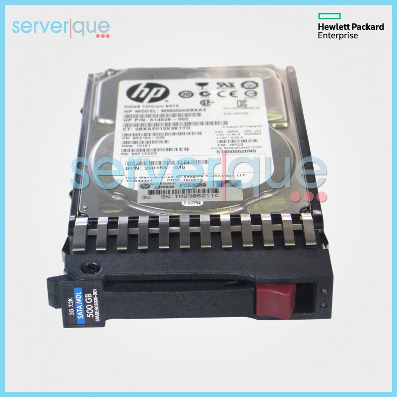 507750-S21 HP 500GB 3G SATA 7.2K rpm SFF 2.5-inch Midline Hard Drive