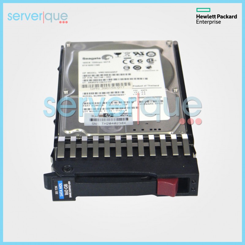 575053-001 HP 160GB 3G SATA 7.2K rpm 2.5" SFF Quick-release MDL Hard Drive 575053-001 HP 160GB 3G SATA 7.2K rpm 2.5" SFF Quick-release MDL Hard Drive