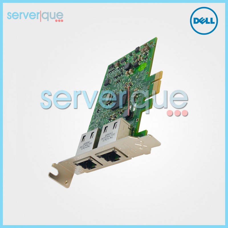 557M9 Dell Broadcom 5720 1Gbps PCI-e x4 Dual Port Network Interface Card